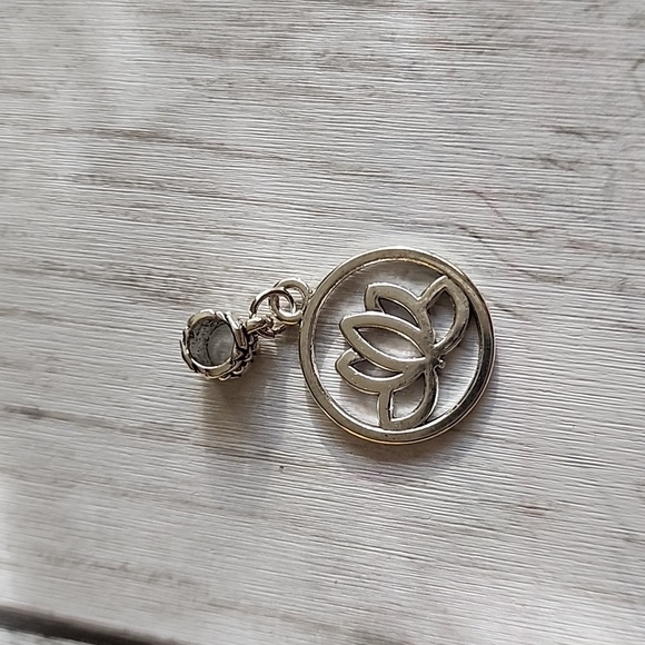 LOTUS Dangle  Charm Will FIT Pandora and other European Systems or Penda… - Picture 3 of 5